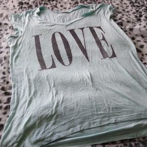 Bling love shirt